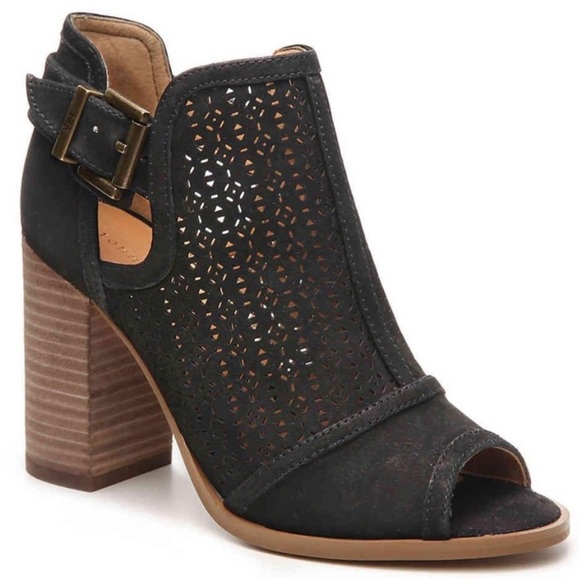 Tommy Hilfiger Prema Peep Toe Bootie Size 8.5 - Picture 1 of 9